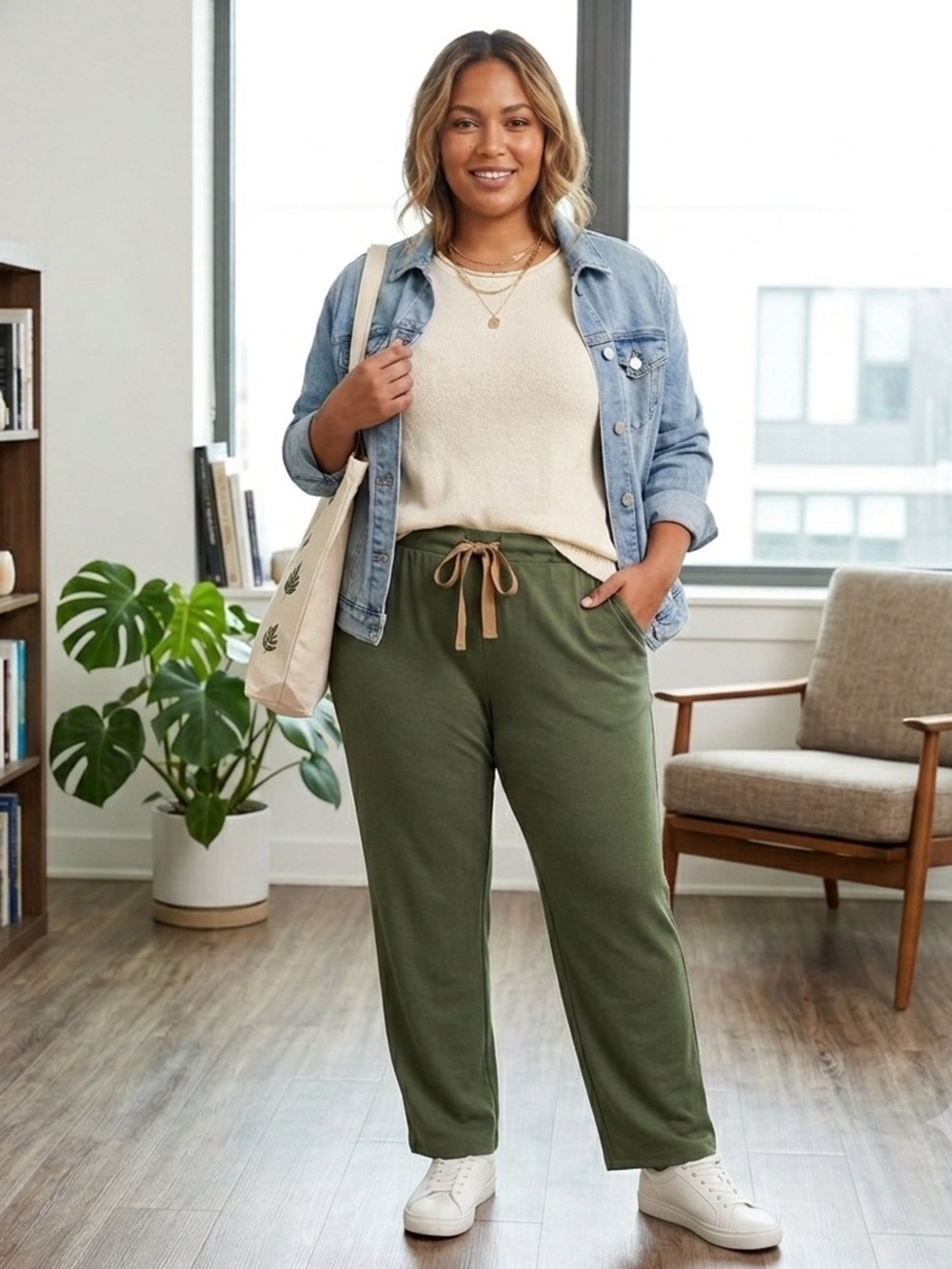 UGG Koolaburra Green Wide Leg Sweatpants Size 2XL.